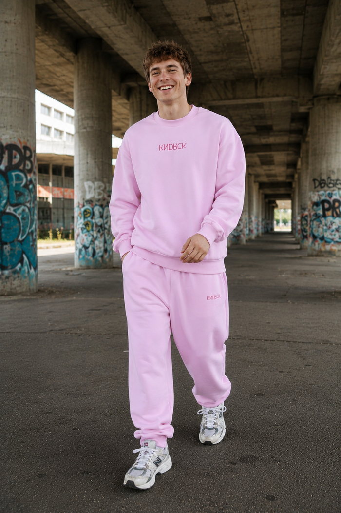 KNDRCK pink joggerke