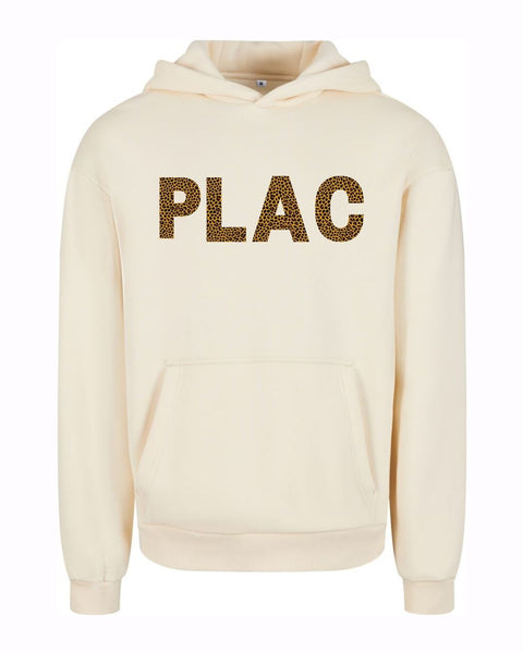 PLAC SVETOVC bež hoodie + leo print