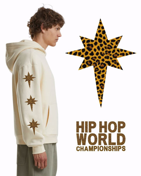 PLAC SVETOVC bež hoodie + leo print