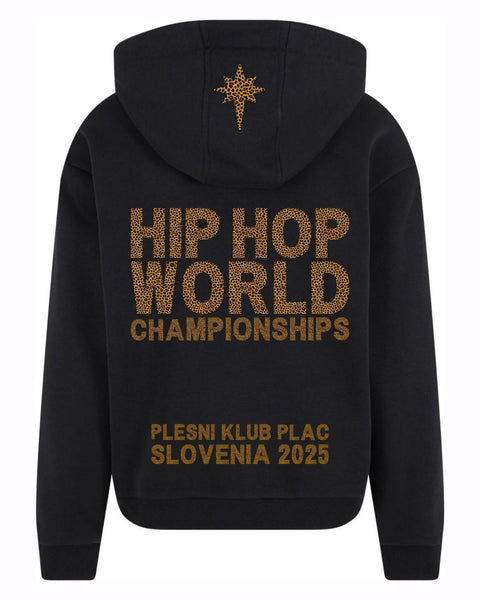 PLAC SVETOVC črn hoodie + leo print