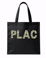 PLAC SVETOVC črna torba + safari green print