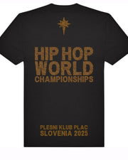 PLAC SVETOVC črna kratka majica + leo print