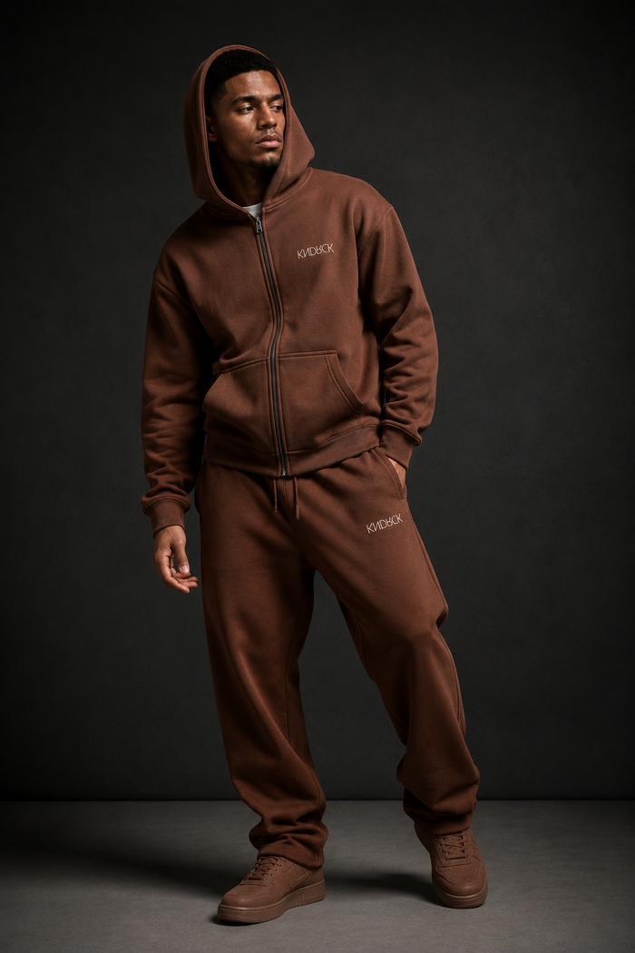 KNDRCK chocolate kapucar z zadrgo
