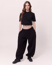 KNDRCK oversized joggerke - Black
