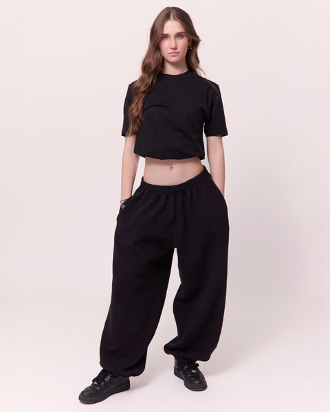 KNDRCK oversized joggerke - Black