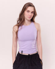 KNDRCK - lavender top brez rokavov