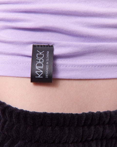 KNDRCK - lavender top brez rokavov