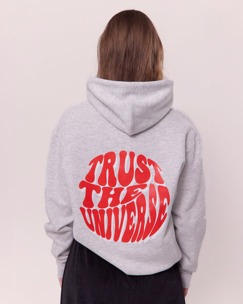 KNDRCK siv kapucar - trust the universe