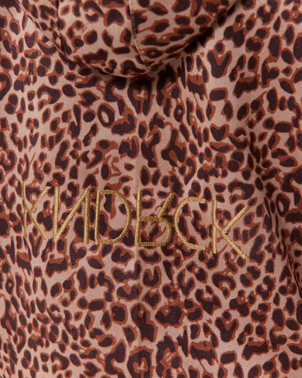 KNDRCK pliš kapucar - leopard