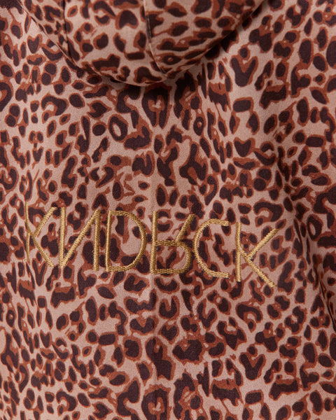 KNDRCK otroški pliš kapucar - leopard