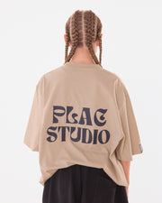 Plac studio majica - bež