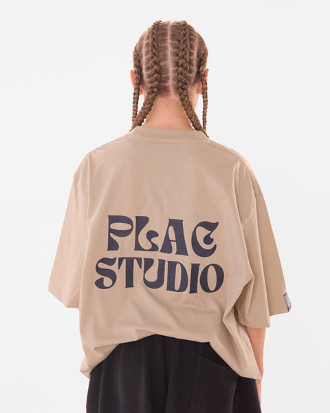 Plac studio majica - bež
