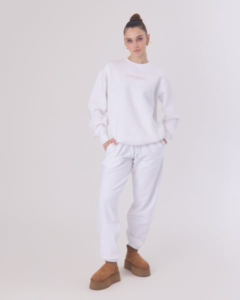 KNDRCK pulover - krem