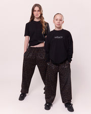 KNDRCK unikat joggerke - Black Puma