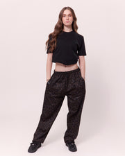 KNDRCK unikat joggerke - Black Puma