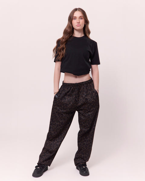 KNDRCK unikat joggerke - Black Puma