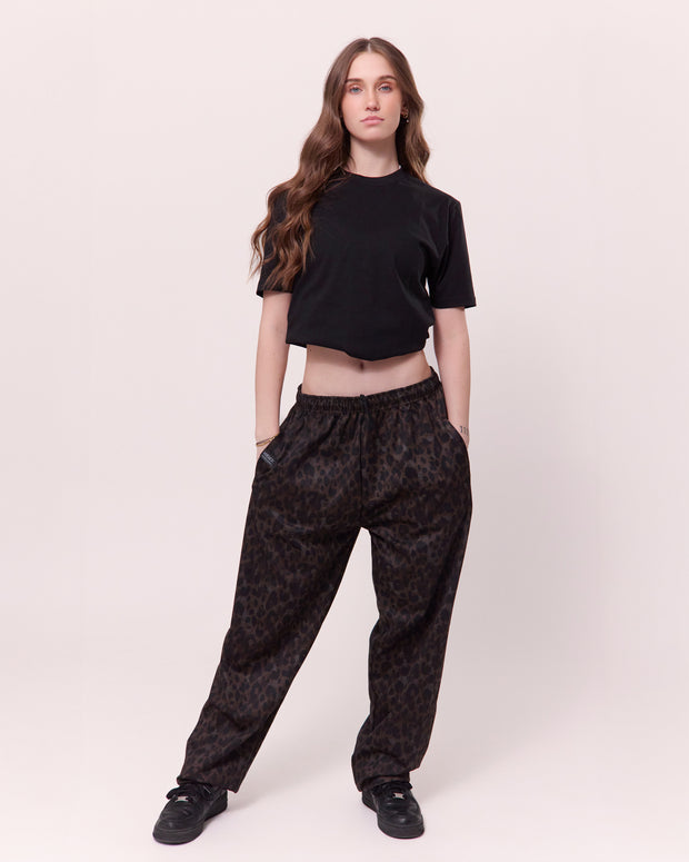KNDRCK unikat joggerke - Black Puma