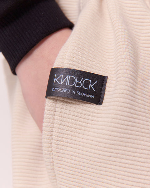 KNDRCK OTROŠKE oversized joggerke - Bež wave