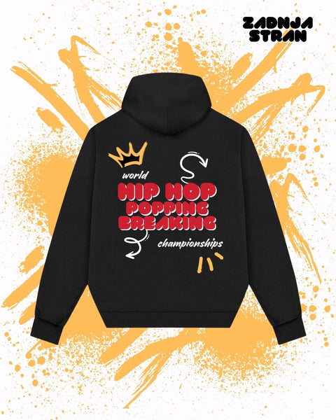IDO SP - črn hoodie